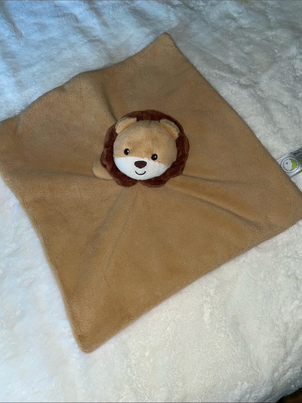 Animal Adventure 13” x 13” plush lion lovey